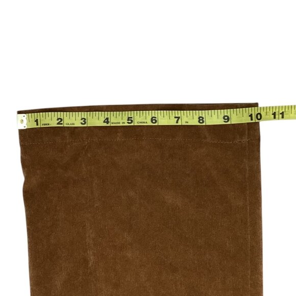 NWT Coldwater Creek Bootcut Brown Whisper Corduroy Trouser Pants Size 10 Petite - Picture 6 of 8
